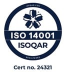 ISO 14001 cert logo